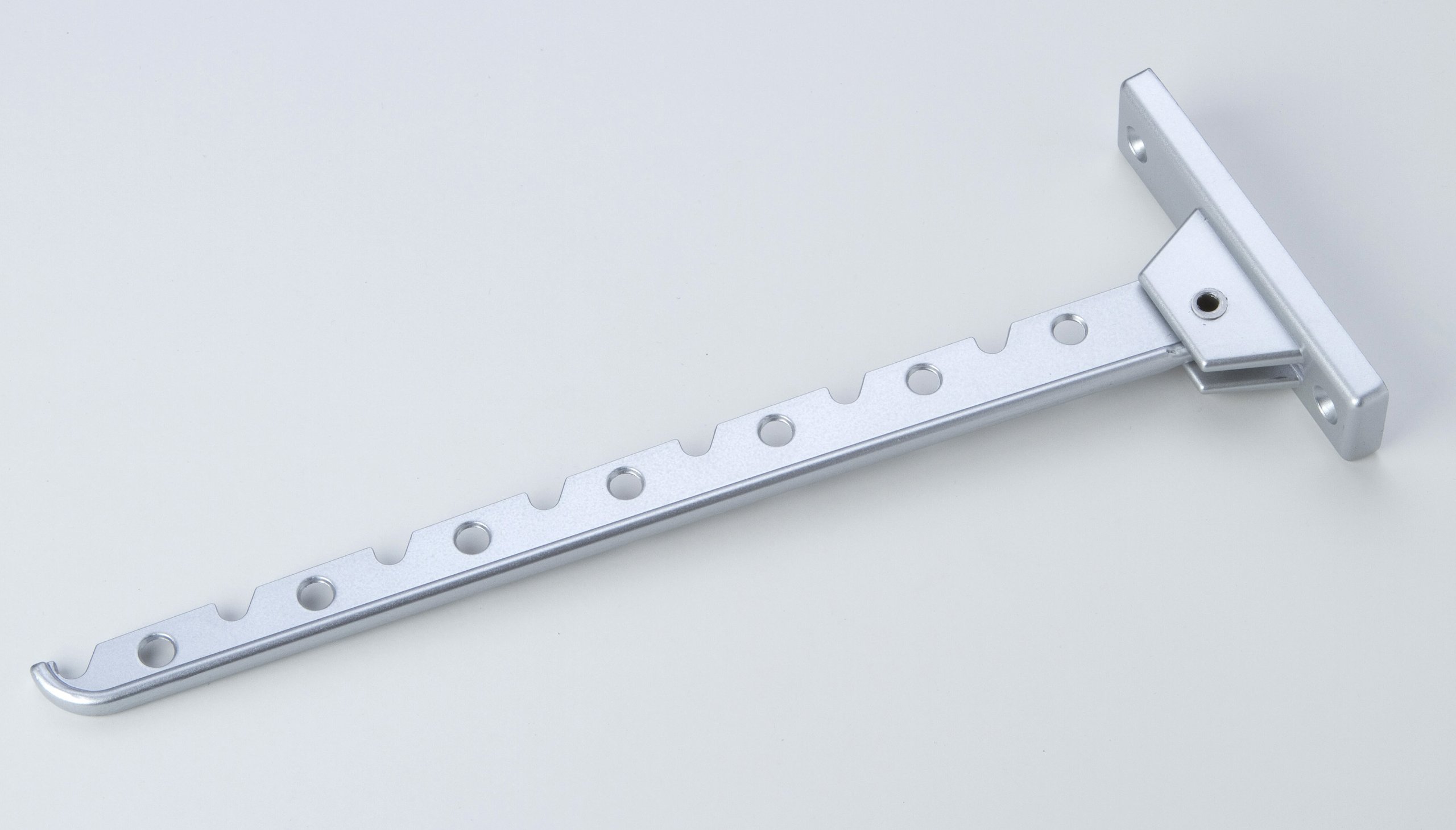 Hook, Folding Hook, Clothes Ventilation, Silver Aluminium