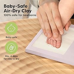 Baby Hand and Footprint Kit - Clay Handprint