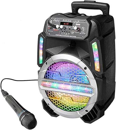 i dance karaoke speaker and microphone