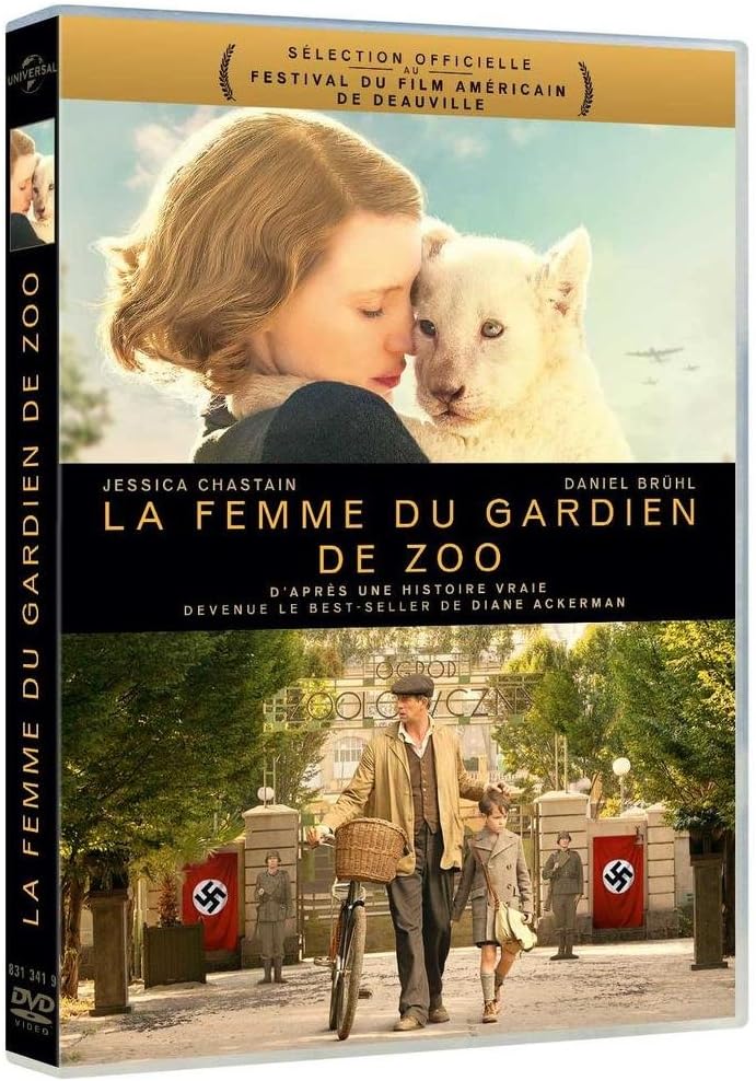 La Femme du Gardien de Zoo Amazon.fr Jessica Chastain, Daniel Brühl, Johan Heldenbergh