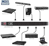 Dynamode 6 Way PDU Extension Lead 13A UK Socket 3M IEC14 Cable view 5