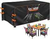 Enzeno Outdoor Table Cover 120x90 cm 420D Oxford Windproof UV Anti-UV view 1