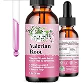 Valerian Root Drops for Sleep - Organic Valerian Root Tincture Extract 100mg per Serving - for Relaxation and Calm - 1 FL OZ, 30 Servings