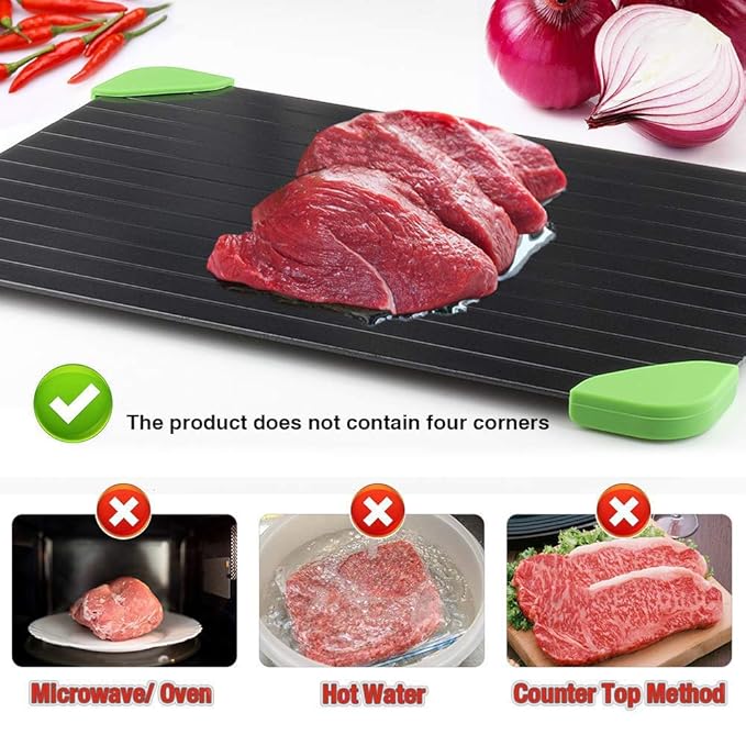 Chanhan Bandeja de descongelación rápida para descongelar Carne ...