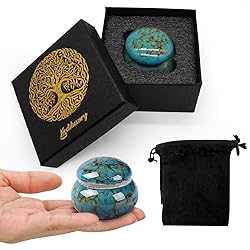 Small Urns for Human Ashes Keepsake,Ceramic Small