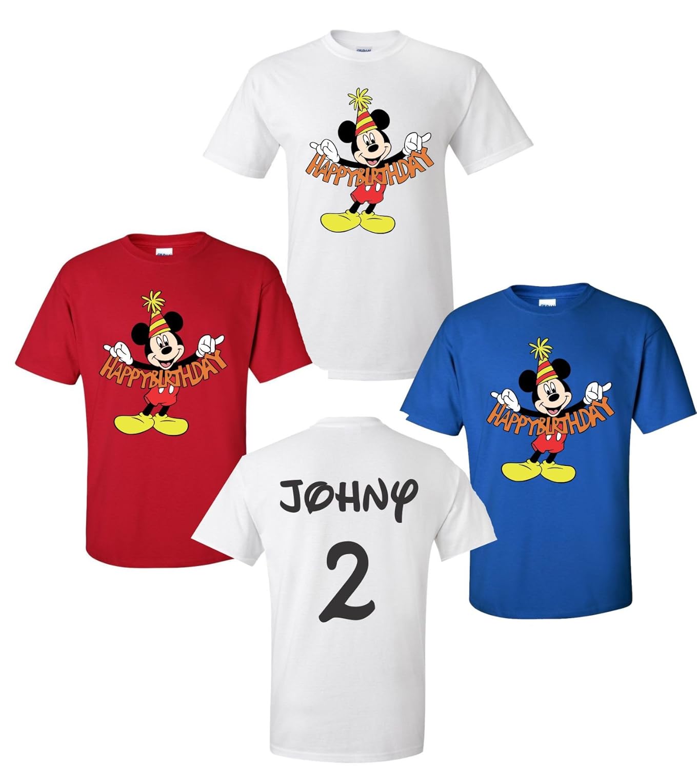 mickey mouse birthday shirt 2