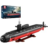 Reobrix Nuclear Submarine Building Sets Los Angeles Class SSN Submarine Toy | 1:125 Military Submarine Model 33049, Striking Display Piece Home Decor, Collectible Submarine Toy Gifts for 14+ (2750 PCS)