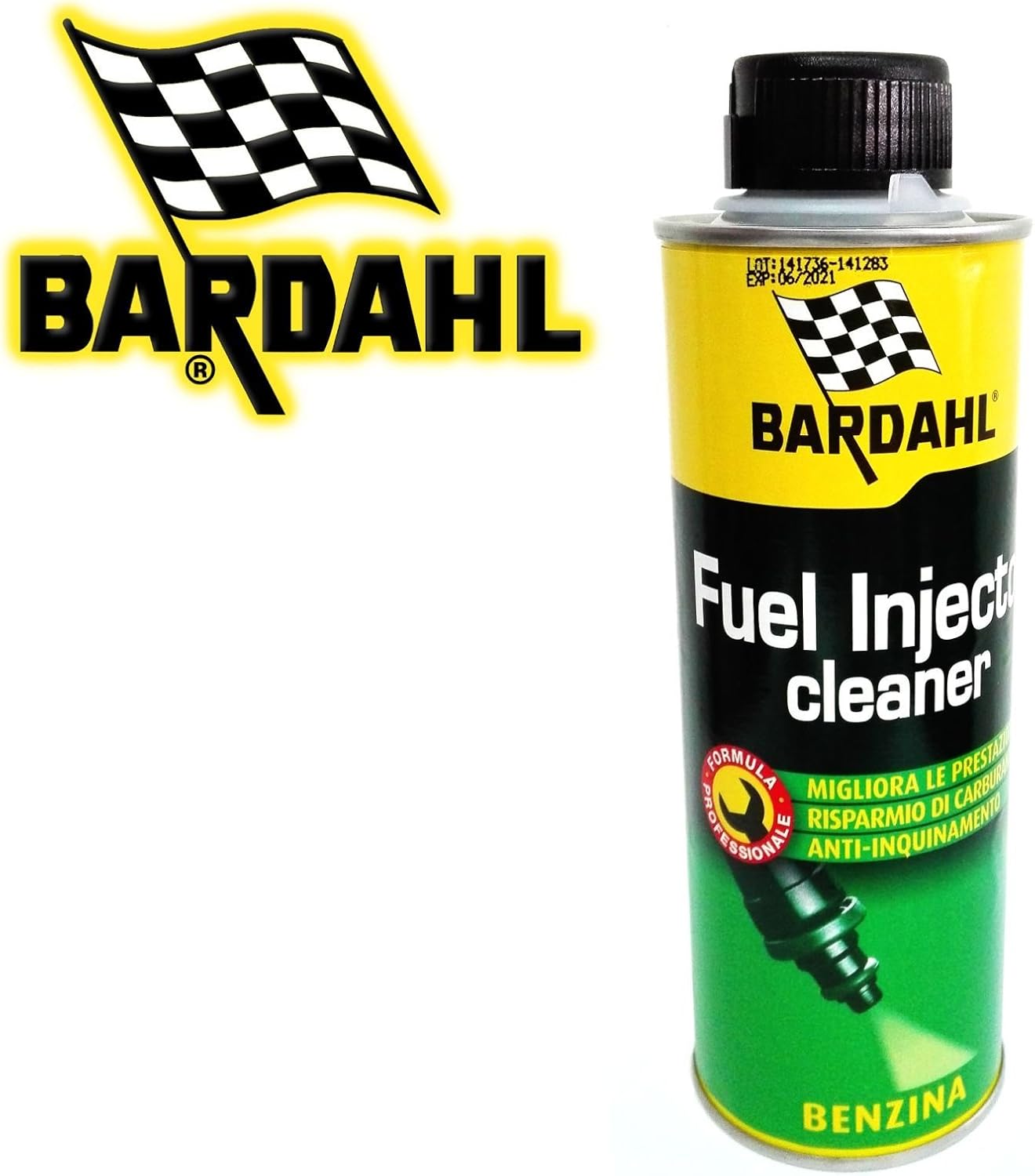 1 x 300 ML BARDAHL FUEL INJECTOR CLEANER PULITORE INIETTORI MOTORE