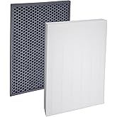 HR900 Replacement Filters Set Compatible with Winix HR900 Ultimate Pet Air Purfier,True HEPA and Activated Carbon Filter Replaces Part # 1712-0093-00 /T and 1712-0094-00 / U, 1 Set 16 x 12.28 In