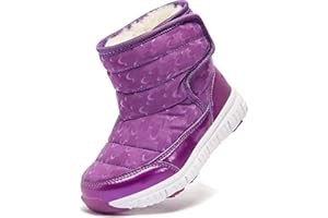 HOBIBEAR Toddler Snow Boots for Boys Girls Kids Outdoor Winter Shoes (Toddler/Little Kid)