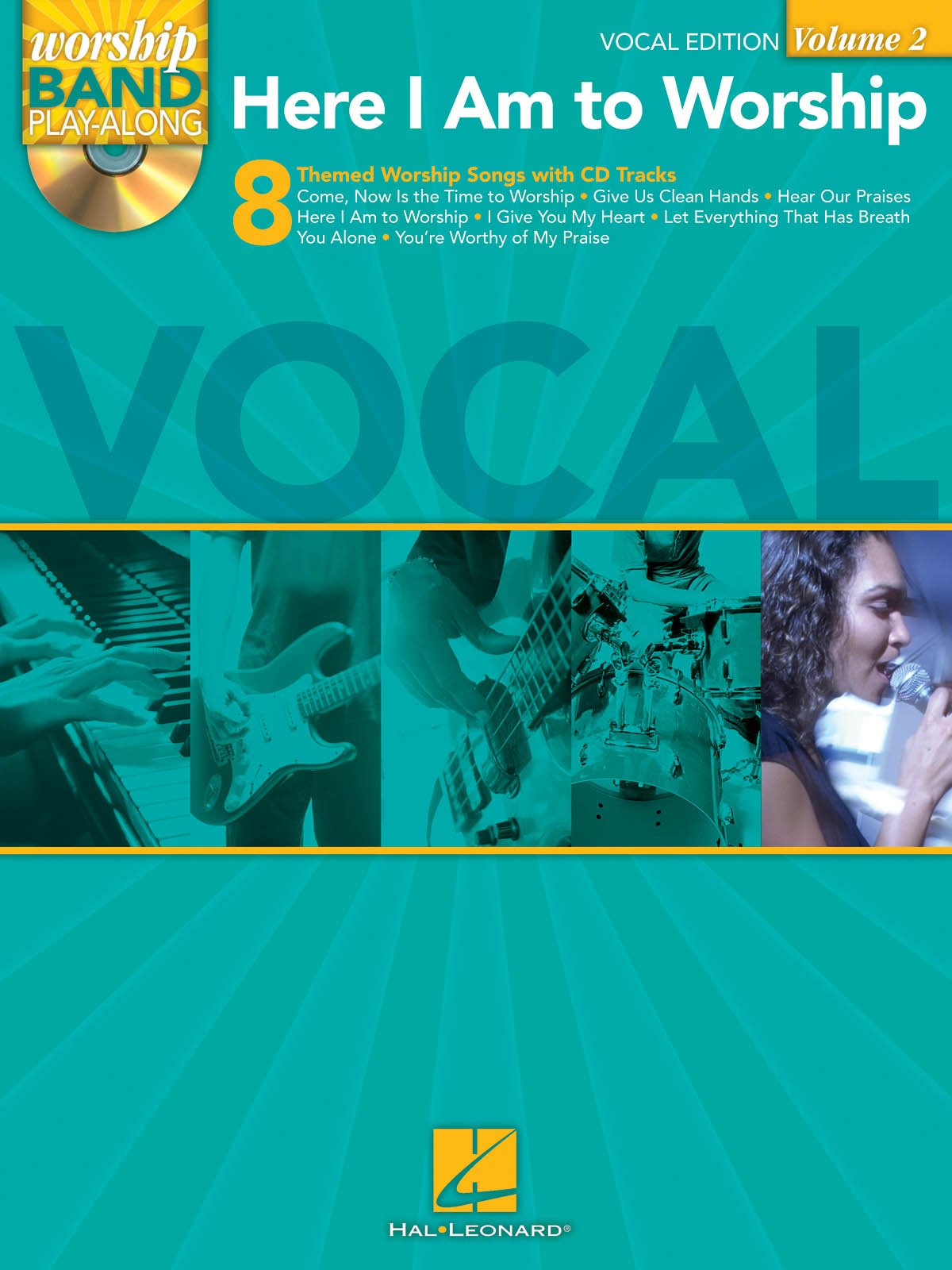 Here I Am to Worship - Vocal Edition: Worship Band Playalong Volume 2 (Worship Band Play-along, 2)
