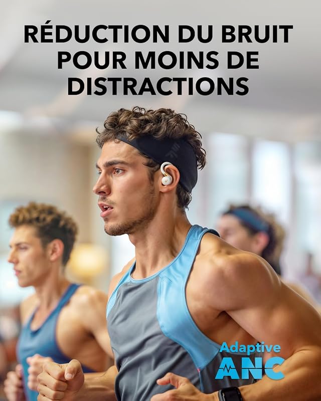 par Anker Sport X20 Écouteurs Bluetooth sans Fil avec ANC