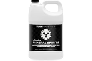 Real Milk Paint Odorless Mineral Spirits, Painting Remover Cleaner, Oil and Wood Varnish Thinner, Degreaser Industrial Strength, Petroleum Based, 1 Gallon
