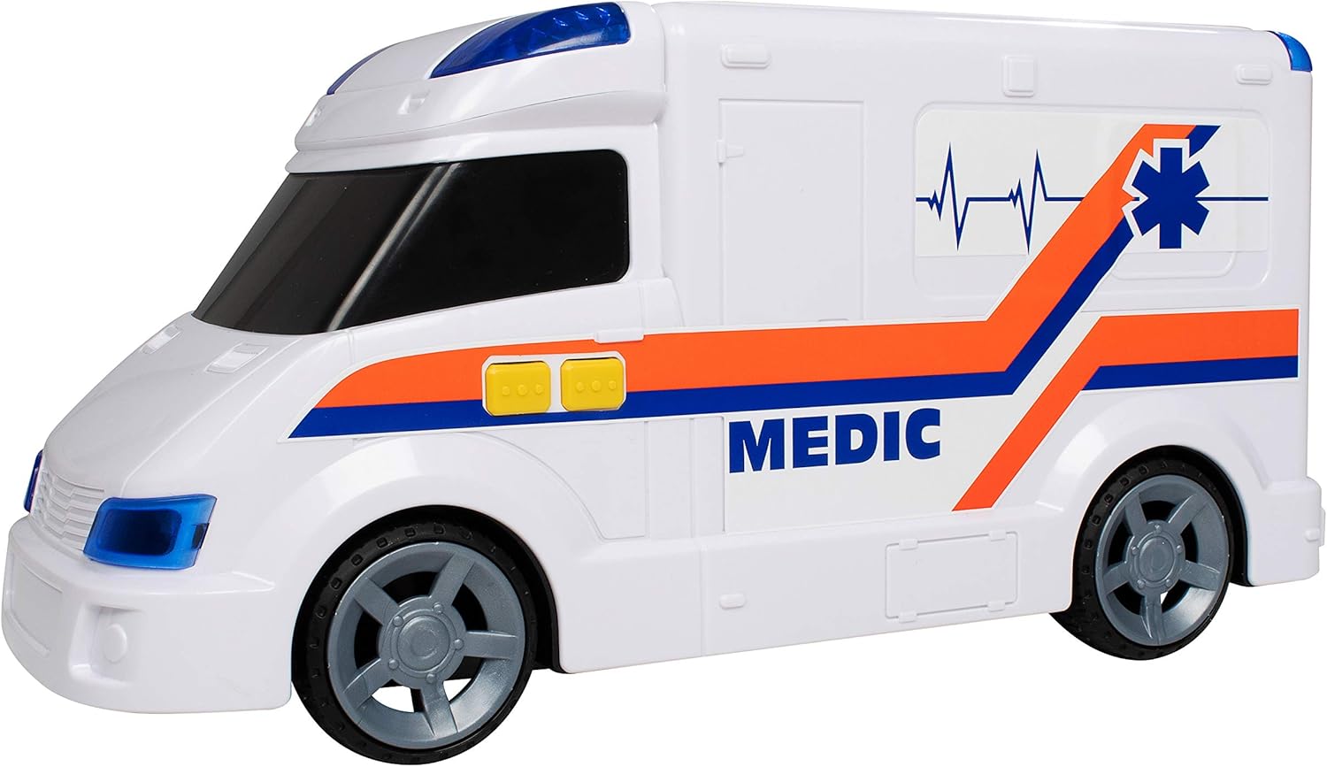 Teamsterz Large Light & Sound International Ambulance Kids Emergency