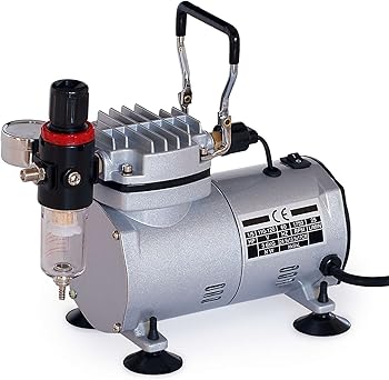 PointZero Airbrush Dual Action Airbrush Kit with 3 Guns