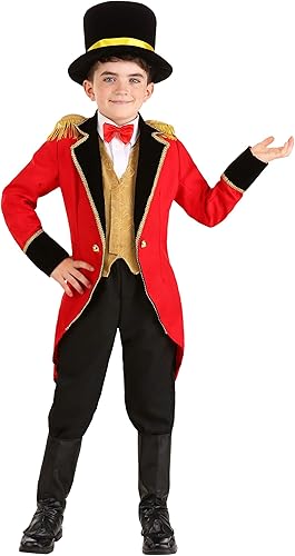 Amazon Com Circus Ring Master Deluxe Kids Costume Boys Ringmaster Amazon Com Circus Ring Master Deluxe Kids Costume Boys Ringmaster