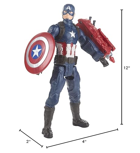 Marvel Avengers: Endgame Titan Hero Series Captain America 12