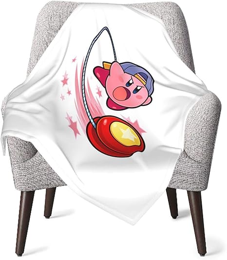 Amazon Co Jp カービィ ヨーヨー プププランド 40x30 男の子と女の子のキルトのための保育園の赤ちゃんの掛け布団ソフトカバーラップ誕生ギフト ホーム キッチン