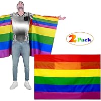 Rainbow Pride Flaggen-Banner – 6 Arten, 30 M Länge | Für Pride-Partys, Festivals & Deko | Polyester, 76 Flaggen