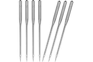 HLARTNET 100 Pcs Size 80/12 Embroidery Sewing Machine Needles, Universal Needles fo Household Sewing Machine, Compatible with Household Sewing Machine Needles