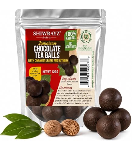 Amazon.com : Shiwrayz Jamaican Chocolate Balls Cocoa Balls with