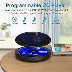 MEGATEK Portable CD Player with Dual Stereo