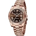 NIBOSI Men Watches Analog Quartz Stainless Steel Watches for Men Waterproof Business Classic Desiger Wrist Watch Day & Date