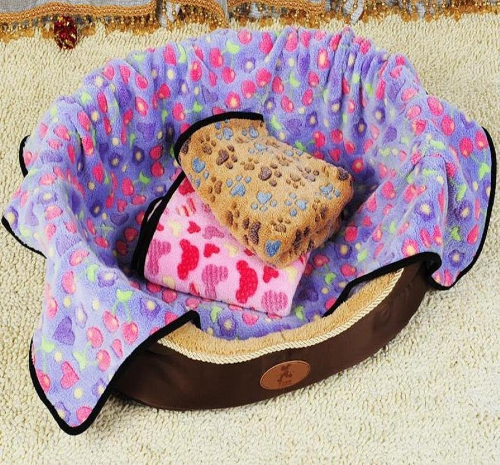 EXPAWLORER Pet Thick Blanket - Super Soft Premium Plush Blanket for Small Cats & Dogs: Home & Kitchen