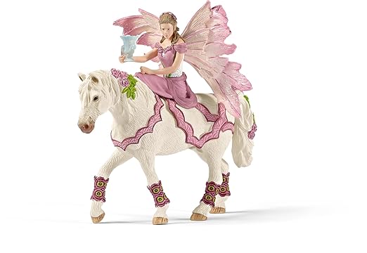 Schleich 70519 - Feya in festlicher Kleidung, reitend