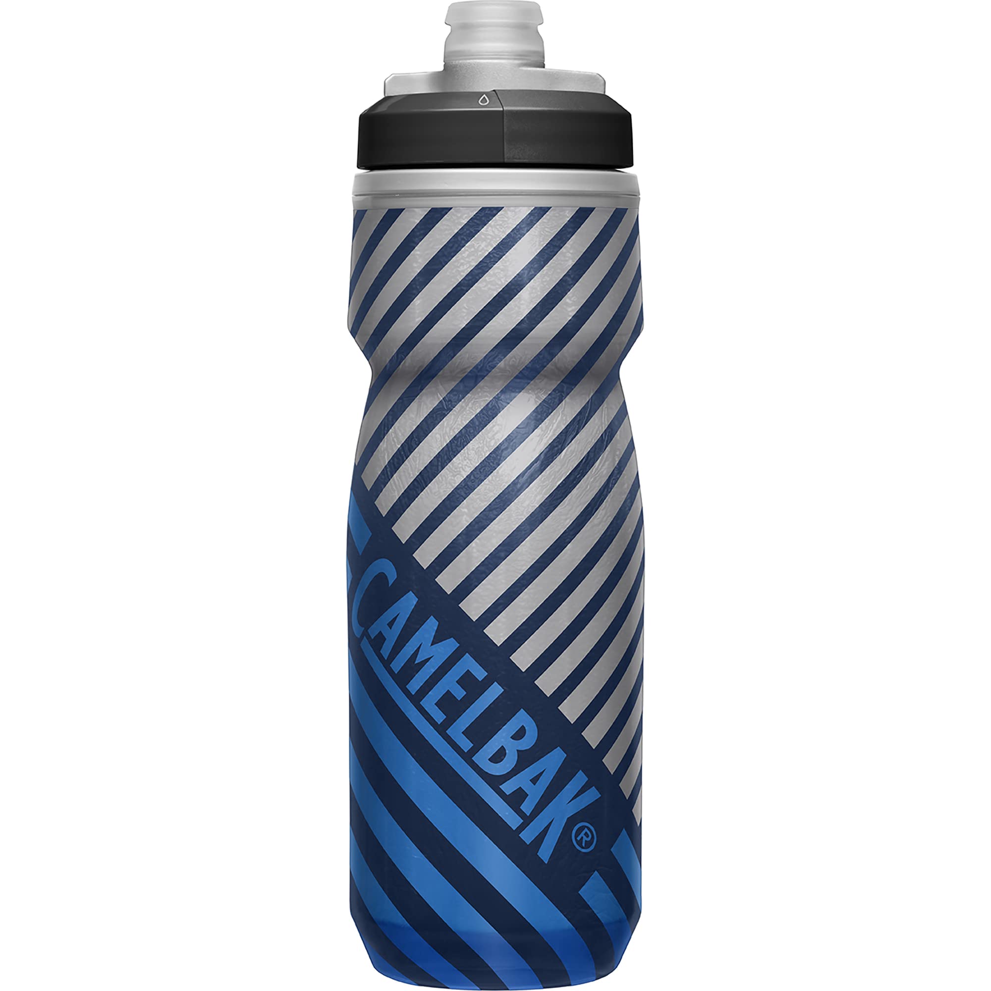 CAMELBAK Podium Chill 3 0,6L Bottle, Navy/Blue Stripe