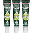 Ruby Kisses Hydrating Lip Oil Cannabis Sativa Hemp Seed RLO04D1 (3 PACK)