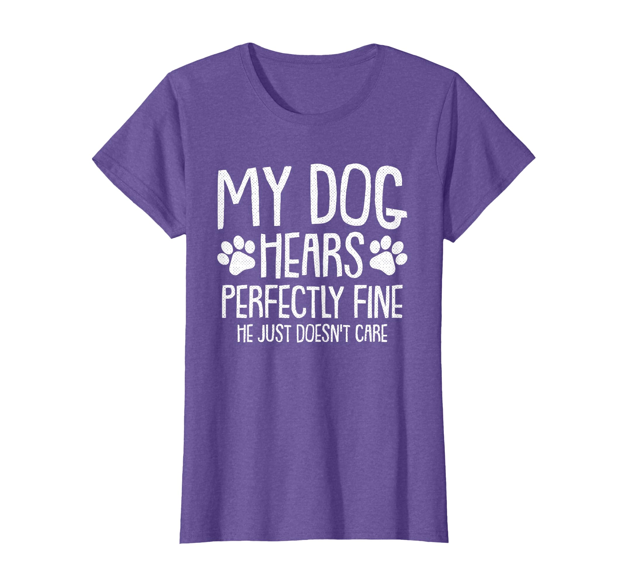 My Dog Funny Humor Paw Print Doggie Puppy Animal Pet Lover T-Shirt