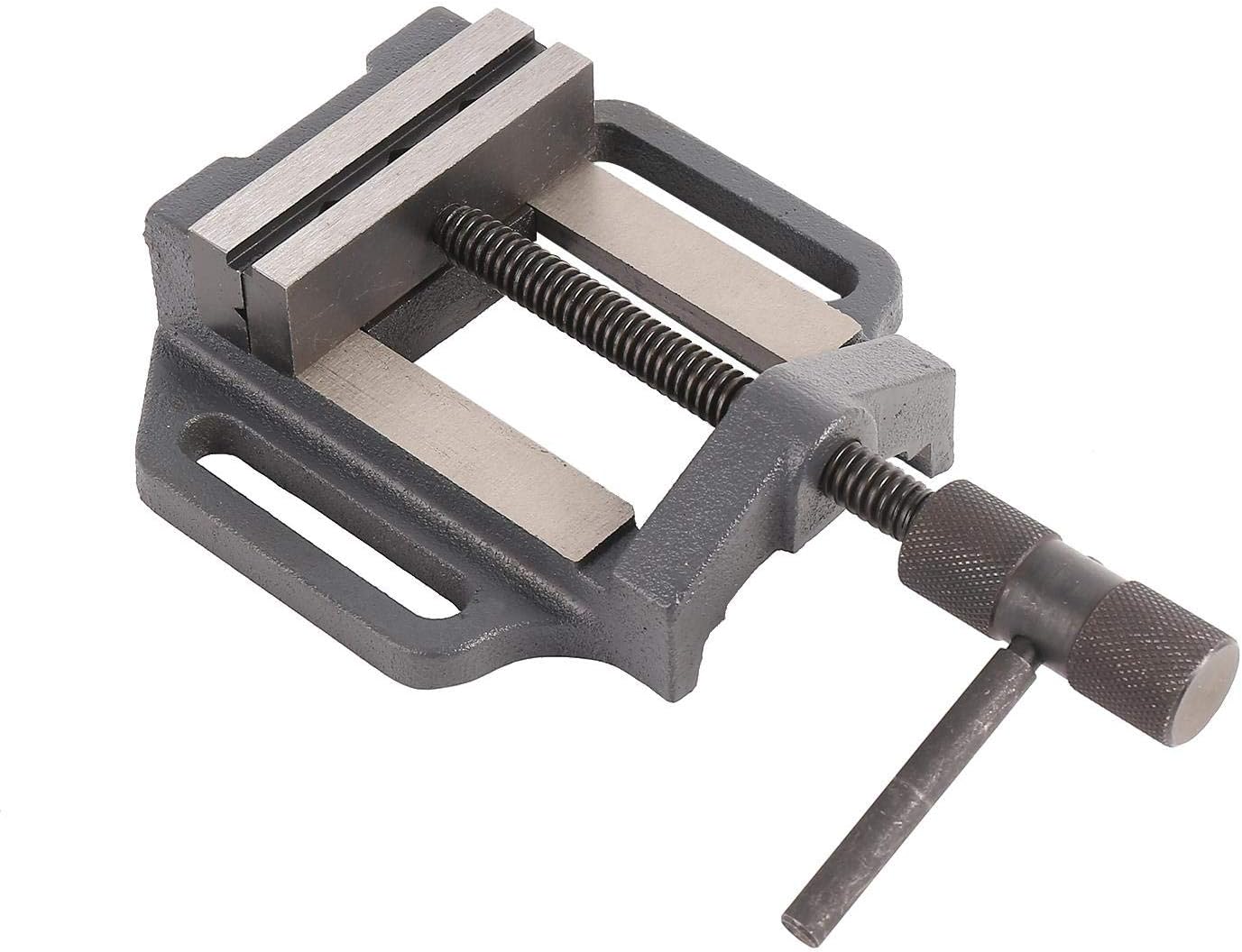 TOPWAY Drill Press Vice 125mm 5 Inch Professional Precision German Type Pillar Bench Drill Vice Clamp for Workshop Milling Machine Machinery Maintenance 403265 - Image 5