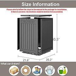48 Gallon Resin Package Delivery Box for