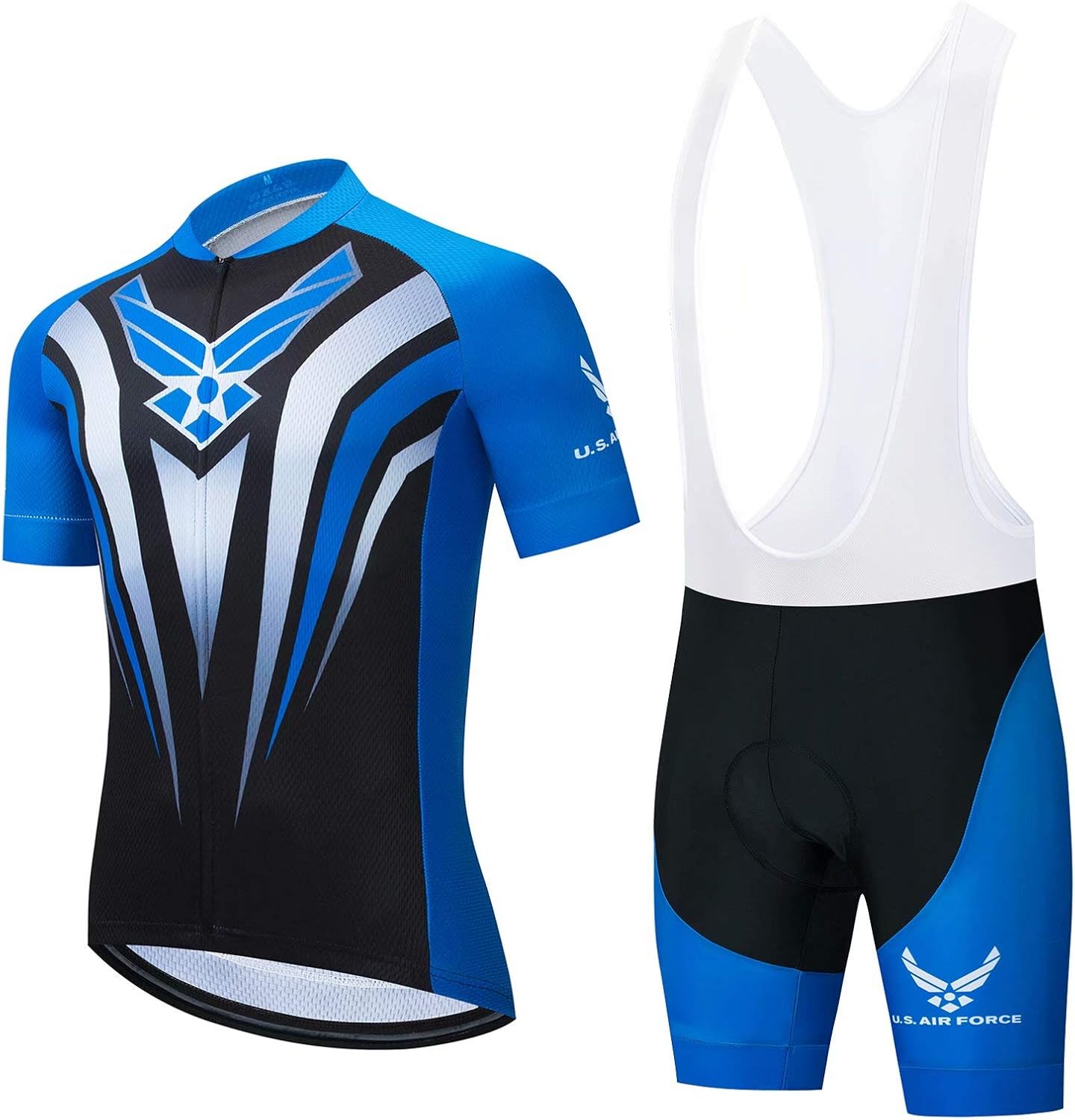 U.S. Air Force Cycling Sets Bike Uniform Summer Cycling Jersey Set Road Bicycle Jerseys MTB Breathable Cycling Clothing