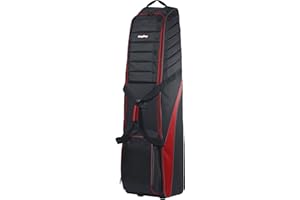 Bag Boy T-750 Golf Travel Cover for Airlines, Extra-Thick 4-Sided Padded Top, Internal Compression Strap, Lockable Full Wrap-