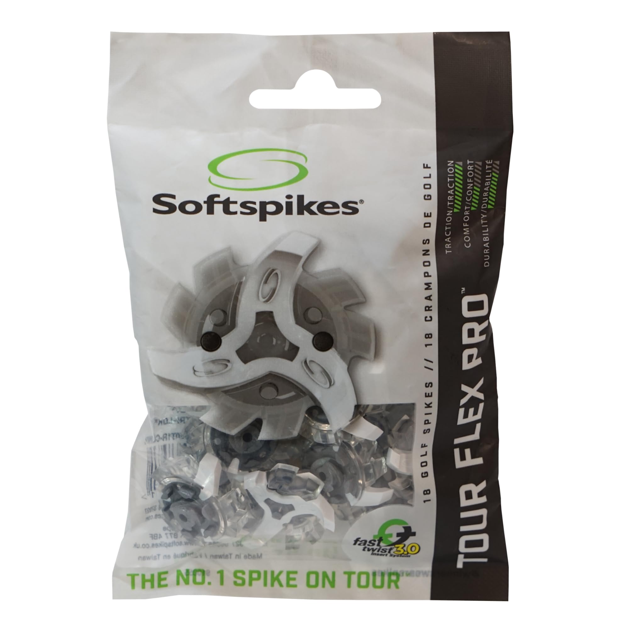 Softspikes Tour Flex Pro Golf Spikes Fast Twist