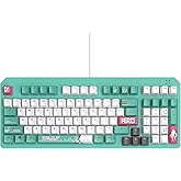 ASUS TUF Gaming K3 Gen II Hatsune Miku Edition Optical-Mechanical RGB Keyboard with IP57 Waterproof and dust Resistance, Comp