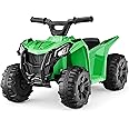 Best Choice Products 6V Kids Ride On Toy, 4-Wheeler Quad ATV Play Car w/ 1.8MPH Max Speed, Treaded Tires, Rubber Handles, Push-Button Accelerator - Green