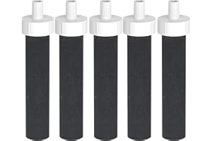 HIWATER Water Bottle Filter Replacement for Brita BB06 Compatible with Brita Hard Sided and Sport Bottle Filter – BPA Free (5 Packs)