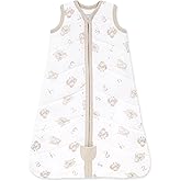 Burt's Bees Baby Beekeeper Infant Wearable Blanket, 100% Organic Cotton Unisex, Girl, Boy Swaddle Transition Sack - Light Wei