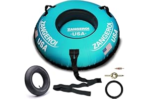 ZANGEROI Snow Tube Snow Tubes for Sledding Heavy Duty Kids Snow sleds for Kids and Adult Heavy Duty Snow sleds for Adults Inflatable Snow Tube Commercial Snow Tube towable Snow Tube