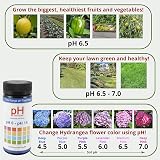 SDYGDB pH Test Strips 0-14 Soil Acidity Detector for Plants 100pcs view 4