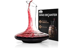 BTaT- Wine Decanter, 40 oz, Small, Wine Decanters and Carafes, Christmas Gifts
