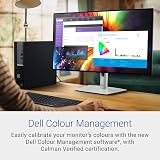 Dell U2724D UltraSharp 27 Inch QHD 1440p 120Hz IPS Black USB-C Monitor Silver view 5