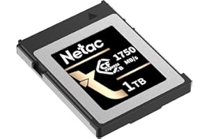 Netac 512GB CFexpress Type B Memory Card PCIe Gen 3 * 2 NVMe1.4 Max Read 1750MB/s Max Write 1050MB/s for Professional Photogr