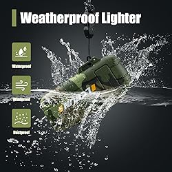 LcFun Electric Lighter USB Rechargeable Arc Lighter