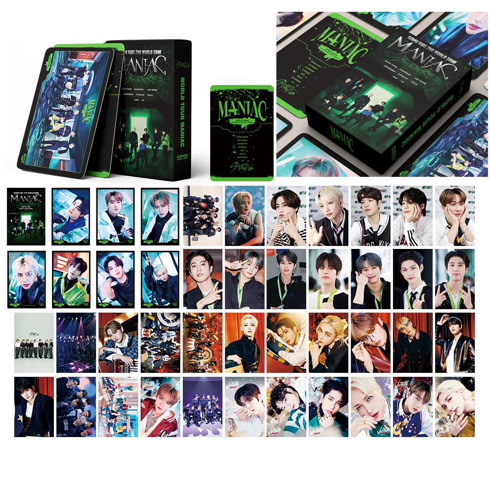 Stray Kids Photocards 54 Pièces - Lomo Cards Album 2023 Kpop Pour Fans
