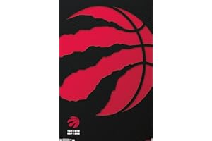 Trends International NBA Toronto Raptors - Logo 18 Wall Poster, Premium Unframed Version, 22.375" x 34"