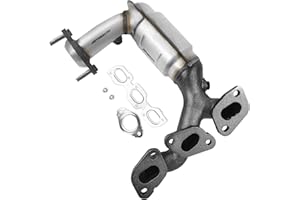 ABYSMAUTO Front Left Catalytic Converter Compatible with Ford Escape 2001-2007, Mazda Tribute 2001-2006, Mercury Mariner 2005-2007 3.0L V6 Catalytic Convertor 16412 (EPA Compliant)